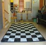 Rubber Tile Car Pad Photo