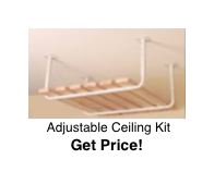 Adjustable Ceiling Shelf Kit