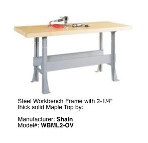 Shain Steel Frame Workbench